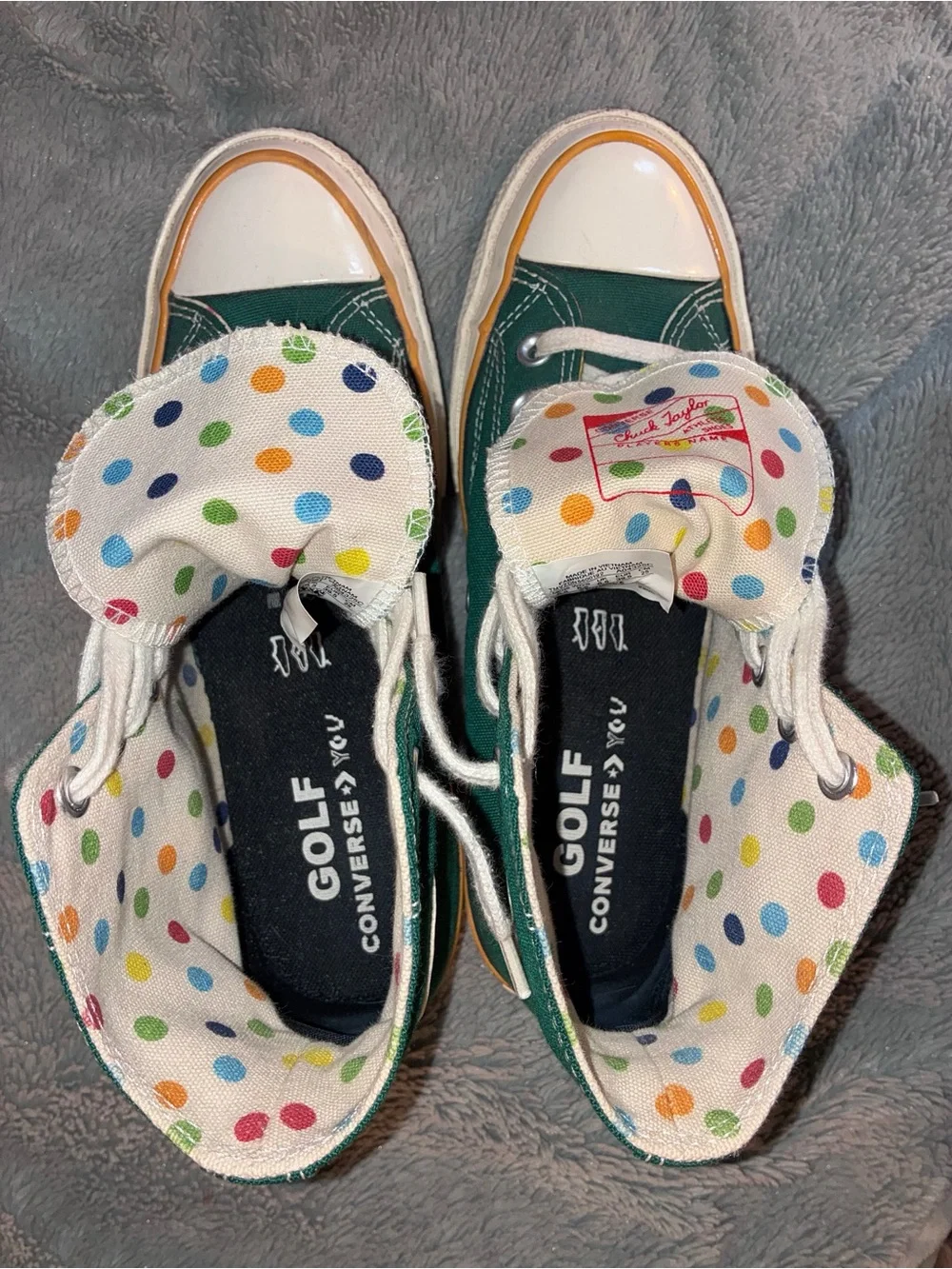 Converse High Top Sneakers - X Golf Wang Custom Chuck 70 High - Picture 6 of 8